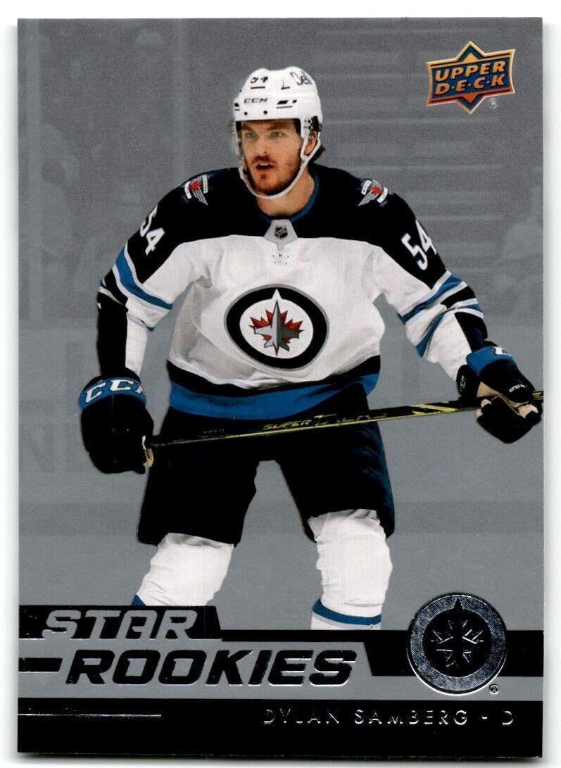 2022-23 Upper Deck Star Rookies Dylan Samberg Rookie Winnipeg Jets #20