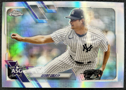 2021 Topps Chrome Update 2021 All-Star Game Gerrit Cole New York Yankees #ASG-11