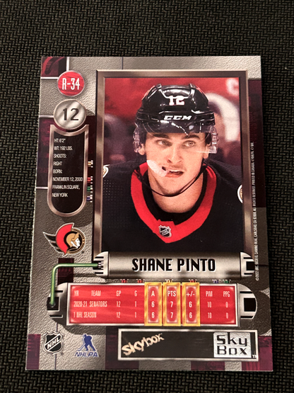 Shane Pinto #R-34 - 2021-22 Skybox Metal Universe - 1997-98 Retro Rookies