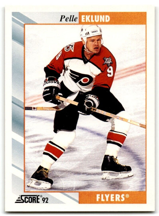 1992-93 Score Pelle Eklund Philadelphia Flyers #173