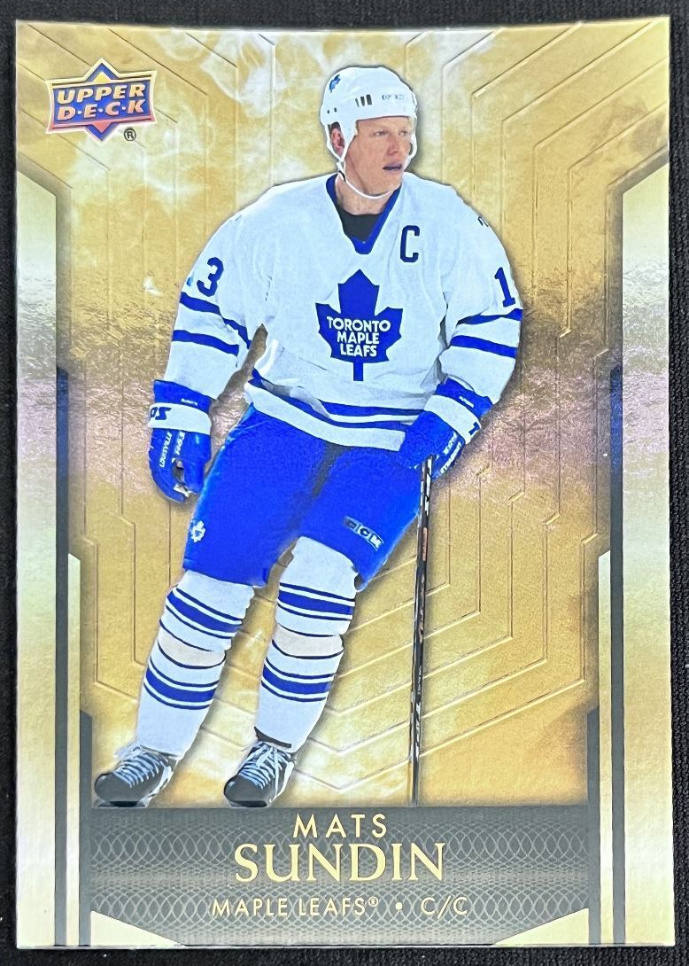 2023-24 Upper Deck Tim Hortons Legends Tim Horton Mats Sundin Toronto Maple