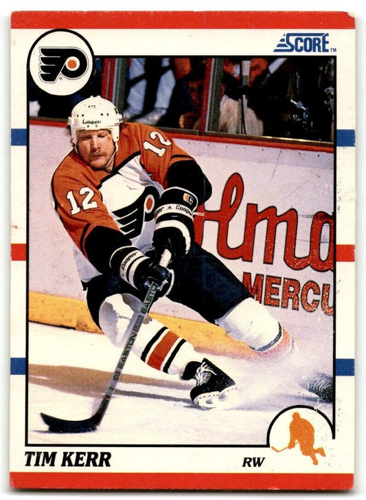 1990-91 Score Tim Kerr Philadelphia Flyers #177