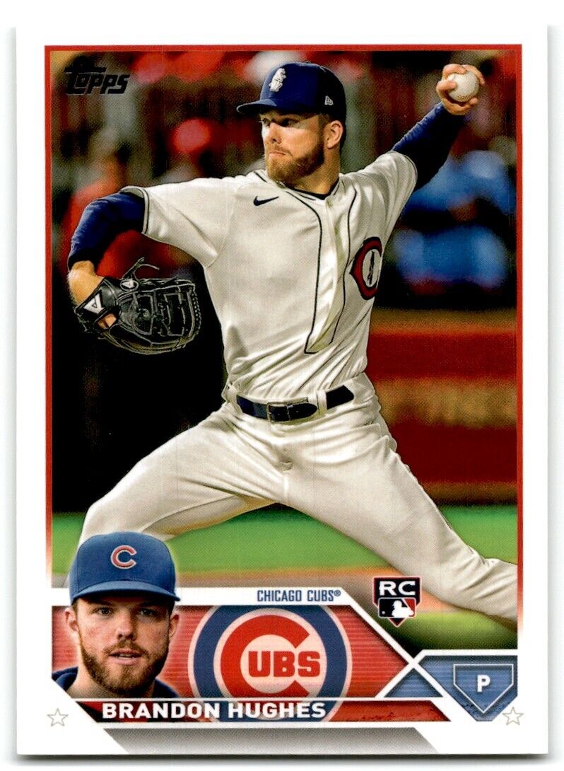 2023 Topps Brandon Hughes Rookie Chicago Cubs #97