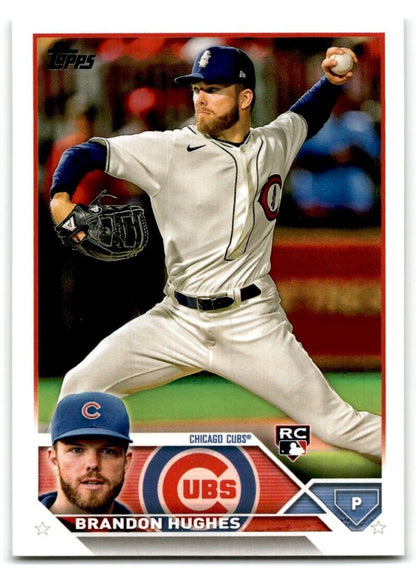 2023 Topps Brandon Hughes Rookie Chicago Cubs #97