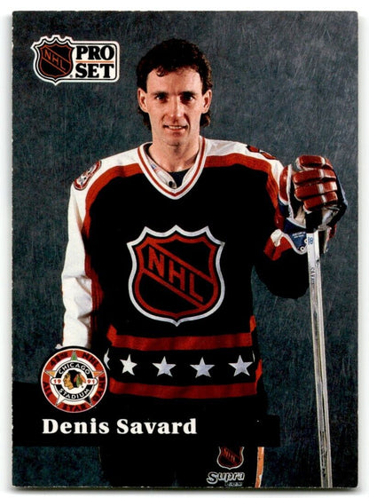 1991-92 Pro Set Denis Savard Montreal Canadiens #305