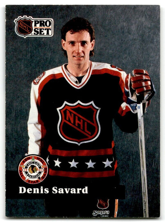 1991-92 Pro Set Denis Savard Montreal Canadiens #305