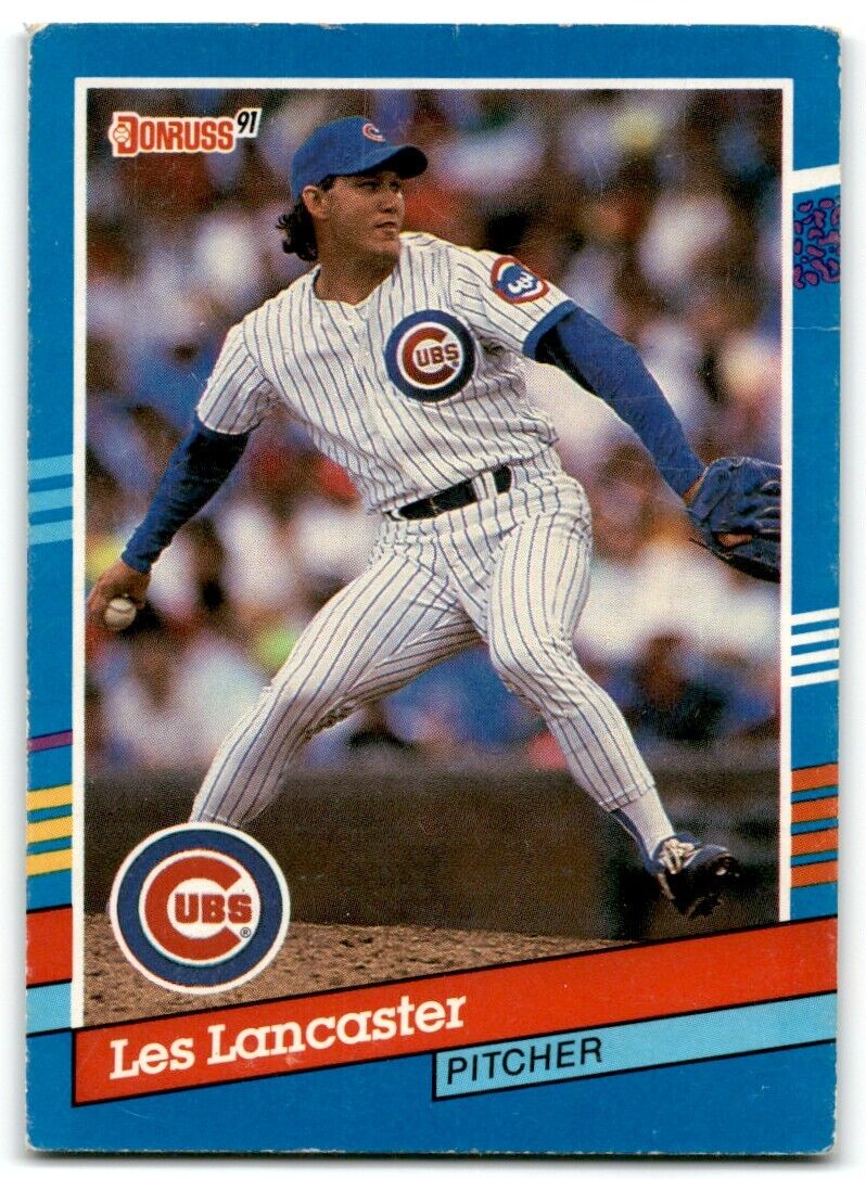 1991 Donruss Les Lancaster Chicago Cubs #256