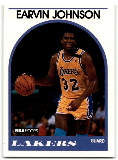 1989-90 Hoops Earvin Magic Johnson Los Angeles Lakers #270