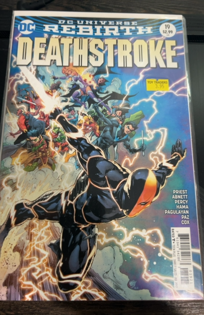 Deathstroke # 19 Variant Cover NM DC 2016 Series