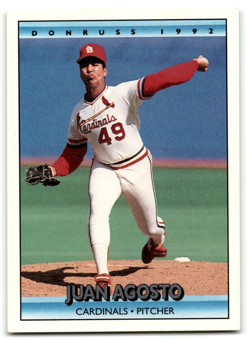 1992 Donruss Juan Agosto St. Louis Cardinals #37