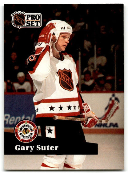 1991-92 Pro Set Gary Suter Calgary Flames #276