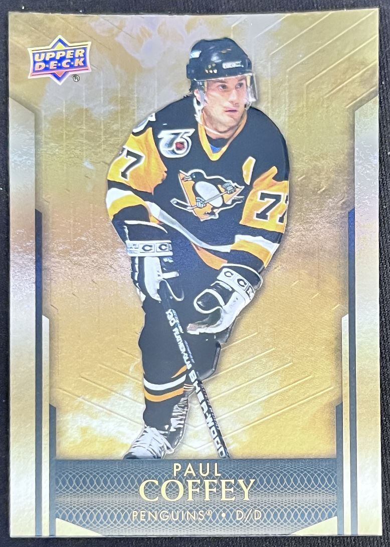 2023-24 Upper Deck Tim Hortons Legends Tim Horton Paul Coffey Auto Pittsburgh