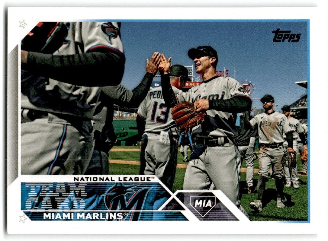 2023 Topps Miami Marlins Miami Marlins #473