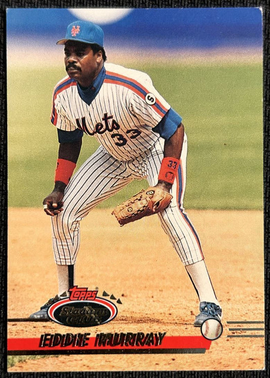 1993 Stadium Club Eddie Murray New York Mets #50