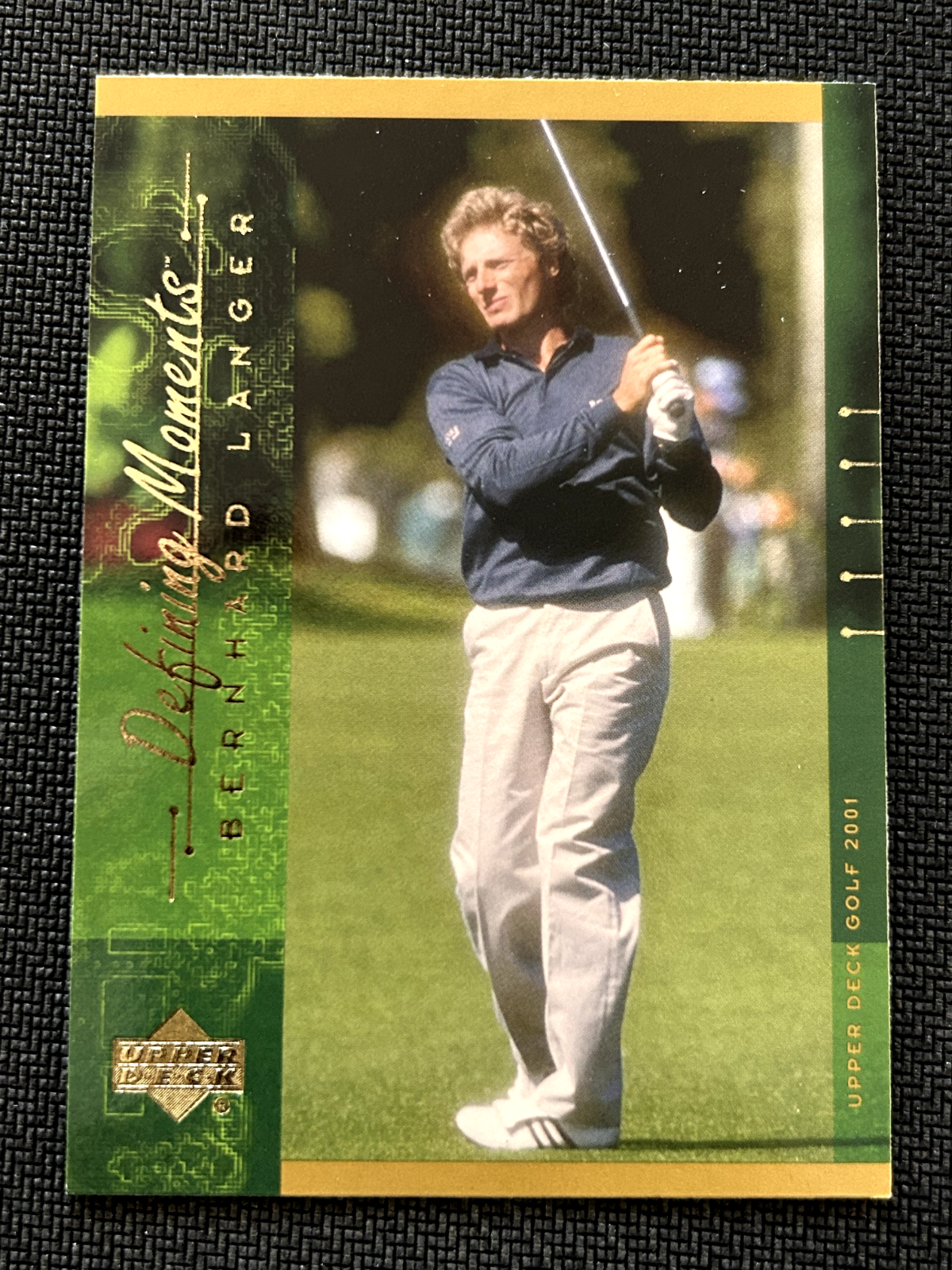 Bernhard Langer 2011 Upper Deck golf #135