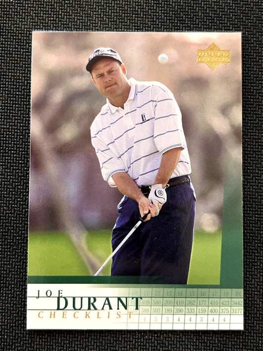 Joe Durant Checklist 2011 Upper Deck golf #200