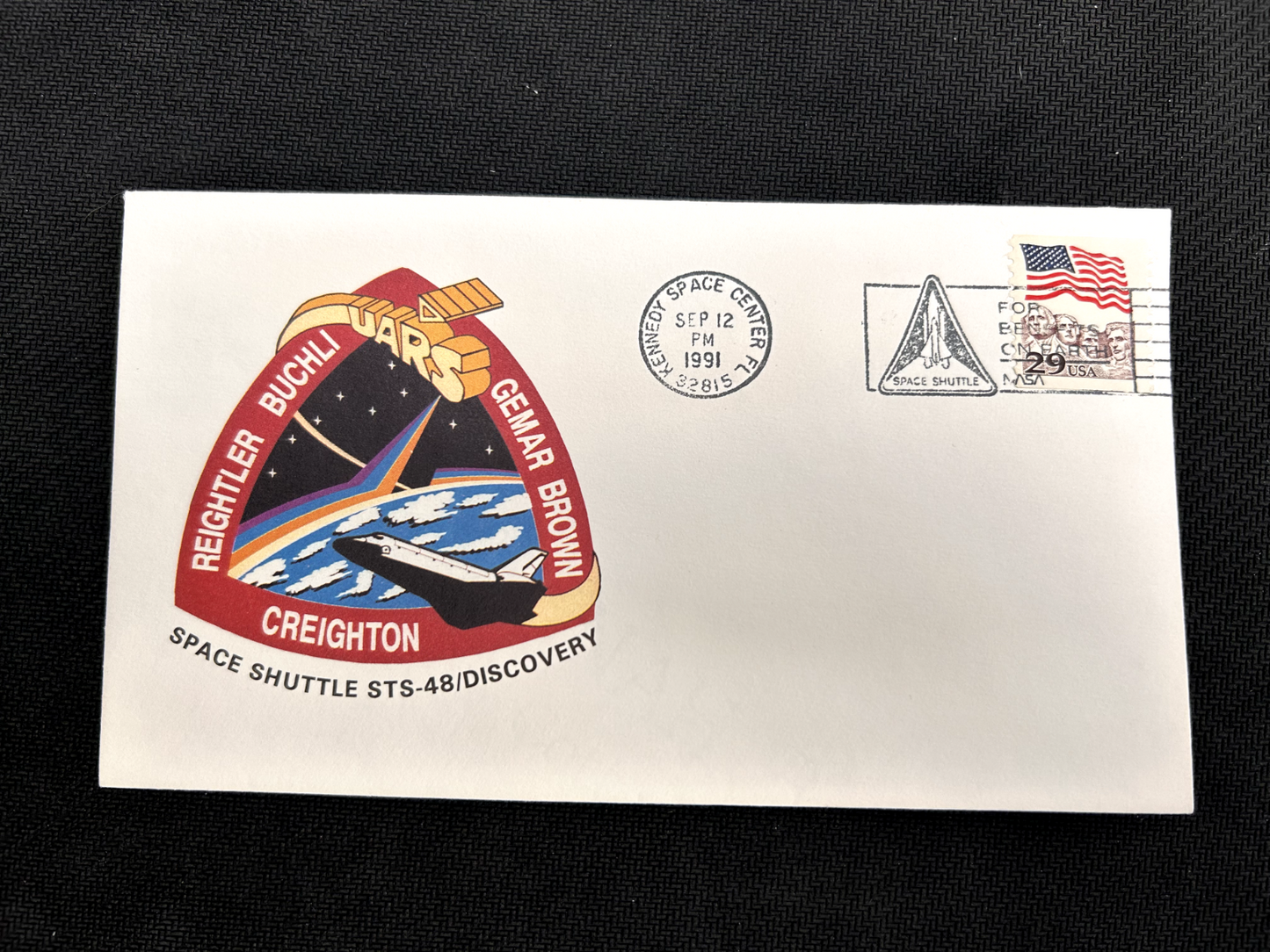 NASA Space Shuttle Discovery STS-48 cover