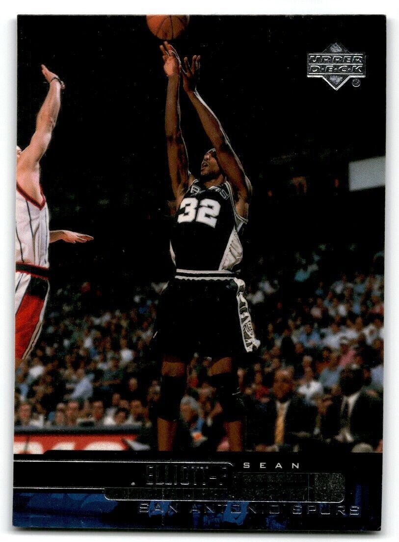 1999-00 Upper Deck Sean Elliott San Antonio Spurs #106