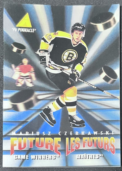 1995-96 Pinnacle McDonald's Game Winners Mariusz Czerkawski Boston Bruins