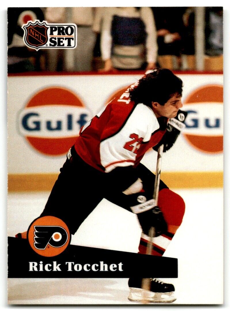 1991-92 Pro Set Rick Tocchet Philadelphia Flyers #177