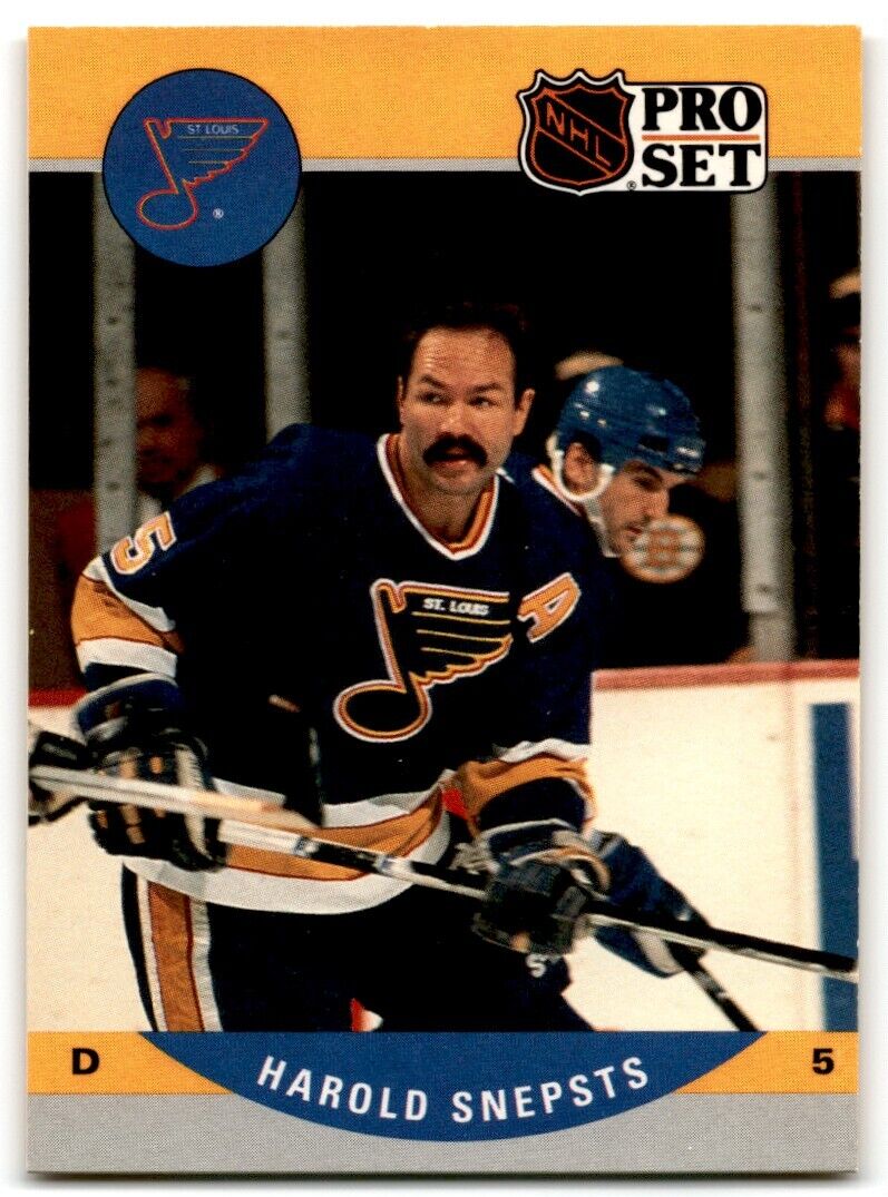 1990-91 Pro Set Harold Snepsts St. Louis Blues #527