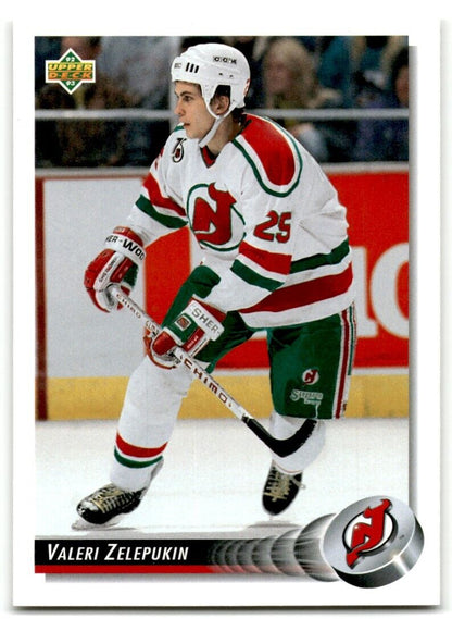 1992-93 Upper Deck Valeri Zelepukin New Jersey Devils #295