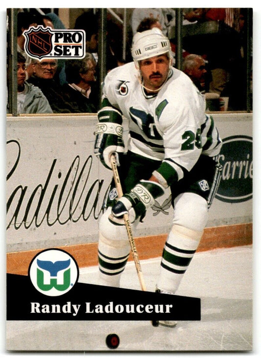 1991-92 Pro Set Randy Ladouceur Hartford Whalers #396