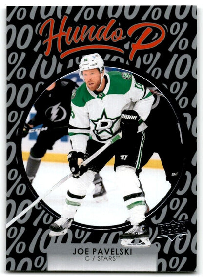 2021-22 Upper Deck Hundo P Joe Pavelski Dallas Stars #HP-16