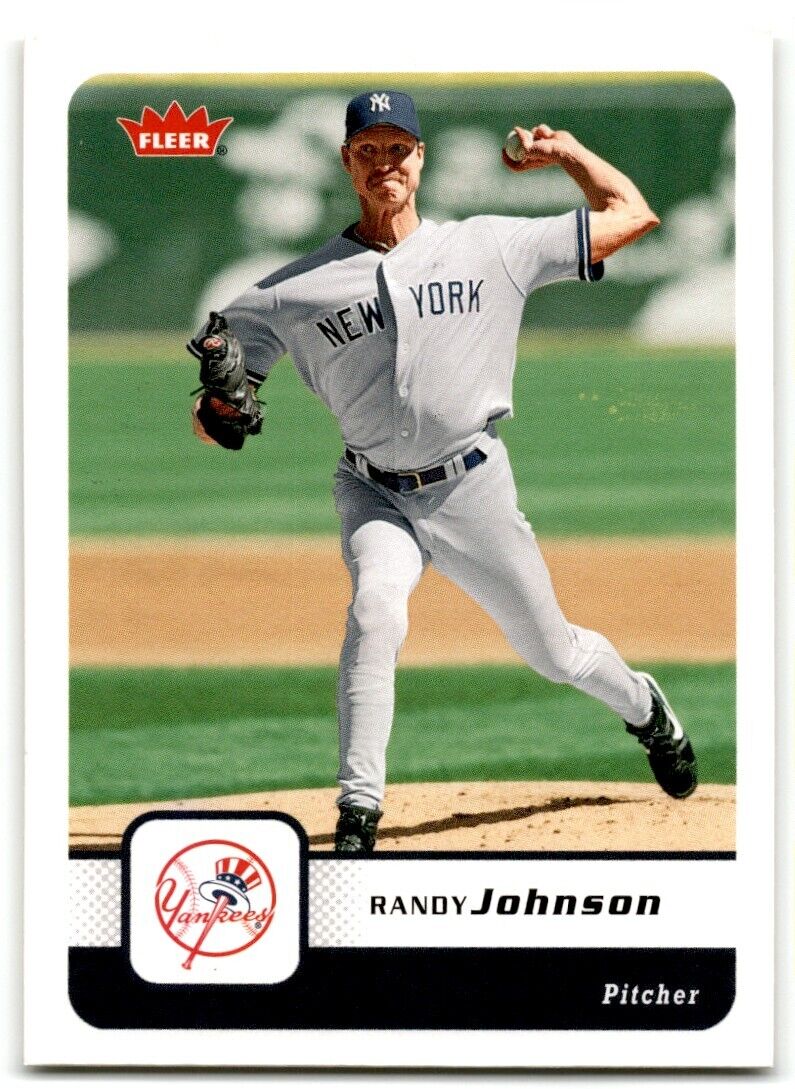 2006 Fleer Randy Johnson New York Yankees #398