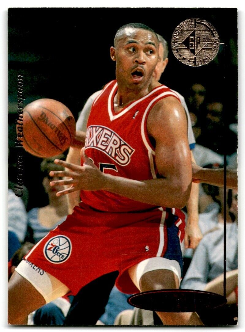 1995-96 SP Championship Series 1995 Clarence Weatherspoon Philadelphia 76ers