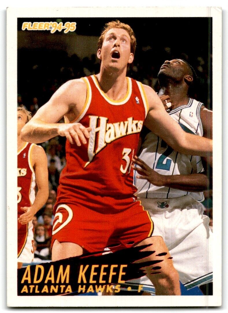 1994-95 Fleer Adam Keefe Atlanta Hawks #5