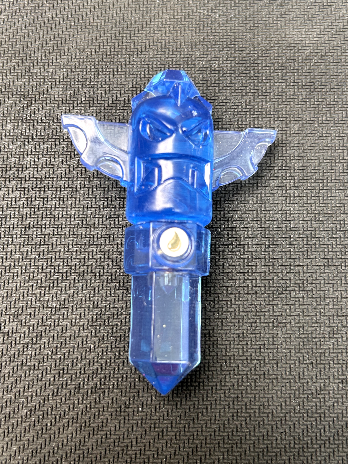 Water Element Tiki Crystal Skylanders Trap Team Blue