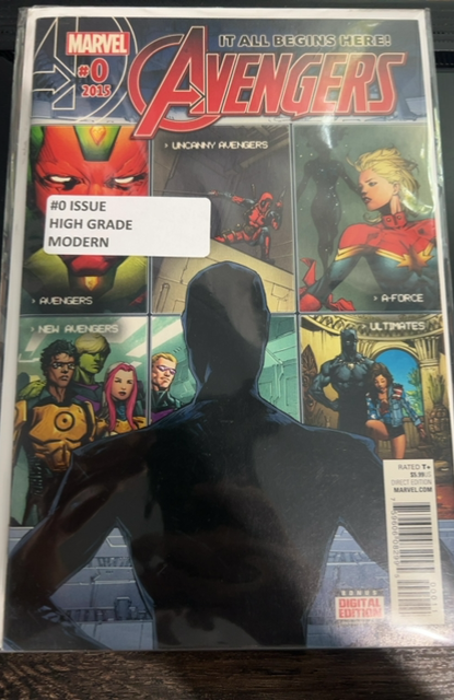 Avengers # 0 (Dec. 2015, Marvel) Squadron Supreme & Ultimates App