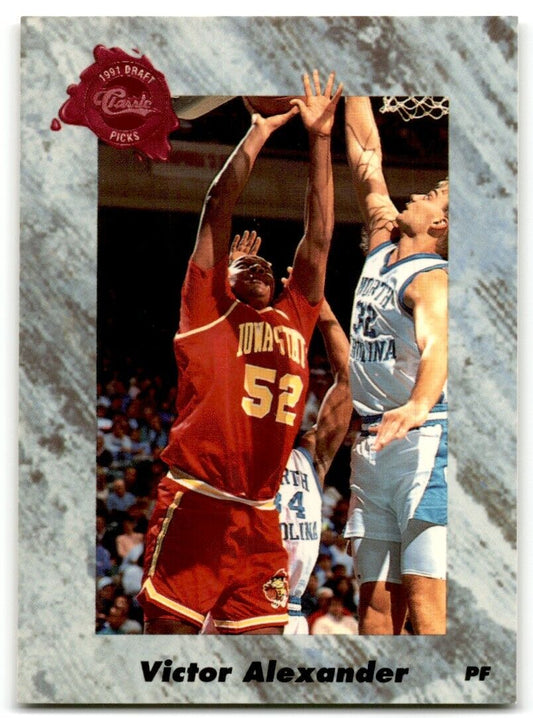 1991-92 Classic Victor Alexander Rookie Iowa State Cyclones #159