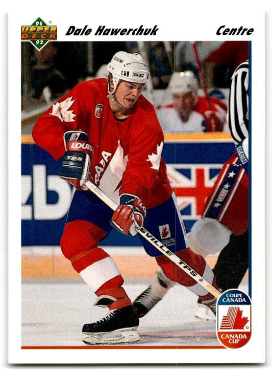 1991-92 Upper Deck Dale Hawerchuk Canada #12