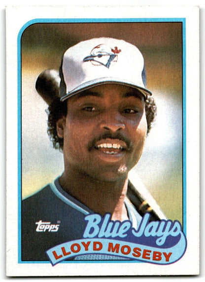 1989 Topps Lloyd Moseby Toronto Blue Jays #113