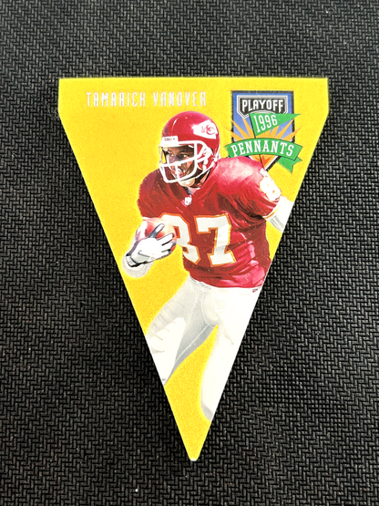 1996 Playoff Contenders Pennants Football Card #88 Tamarick Vanover