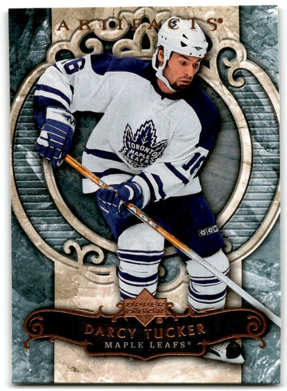 2007-08 Upper Deck Artifacts Darcy Tucker Toronto Maple Leafs #30