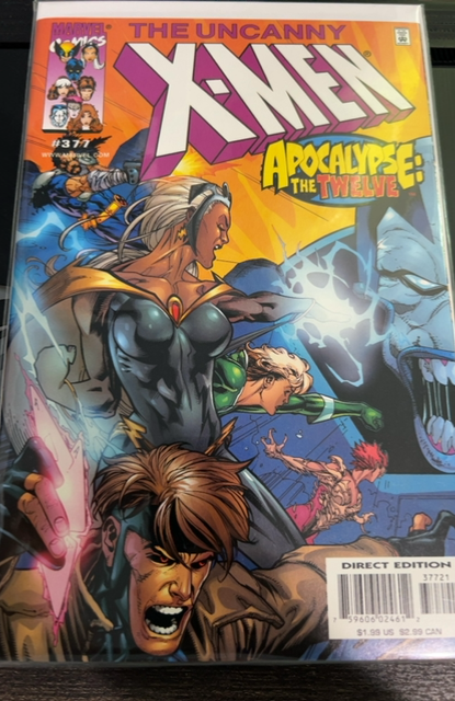 Uncanny X-Men #377 (Marvel 2000)  Apocalypse: The Twelve -Connecting Variant Cvr