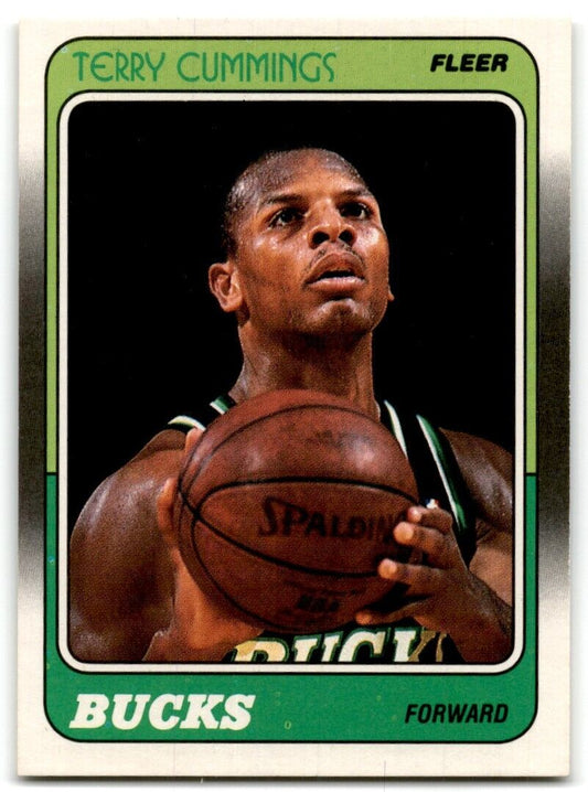 1988-89 Fleer Terry Cummings Milwaukee Bucks #74