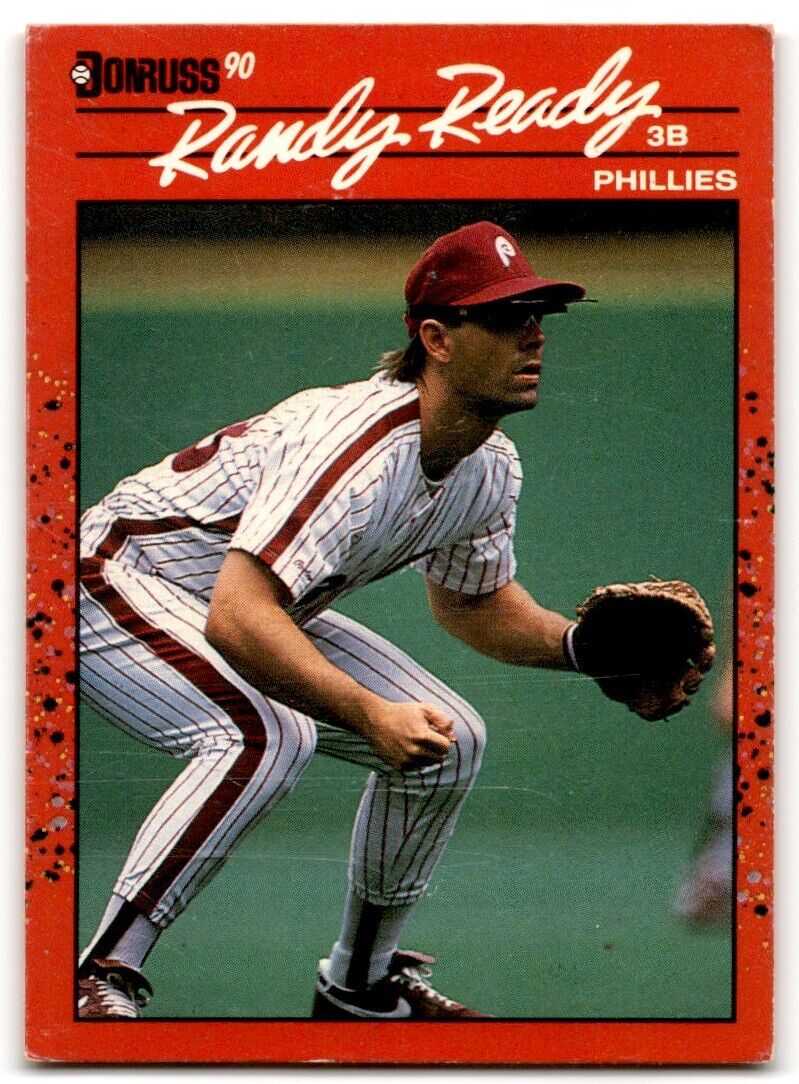 1990 Donruss Randy Ready Philadelphia Phillies #396