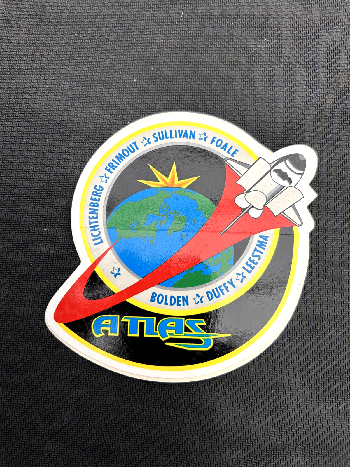 NASA 4 inches Space Shuttle STS-45 mission decal vinyl - sticker