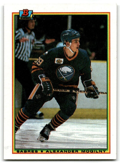 1990-91 Bowman Alexander Mogilny Rookie Buffalo Sabres #240