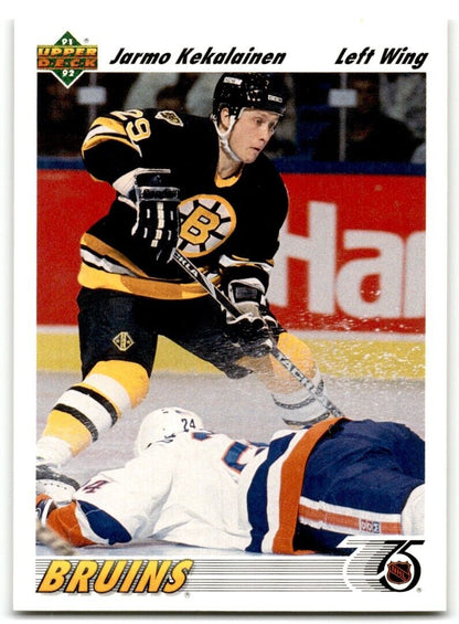 1991-92 Upper Deck Jarmo Kekalainen Rookie Boston Bruins #108