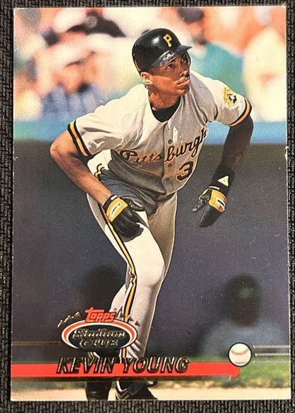 1993 Topps Stadium Club Kevin Young Pittsburgh Pirates #722