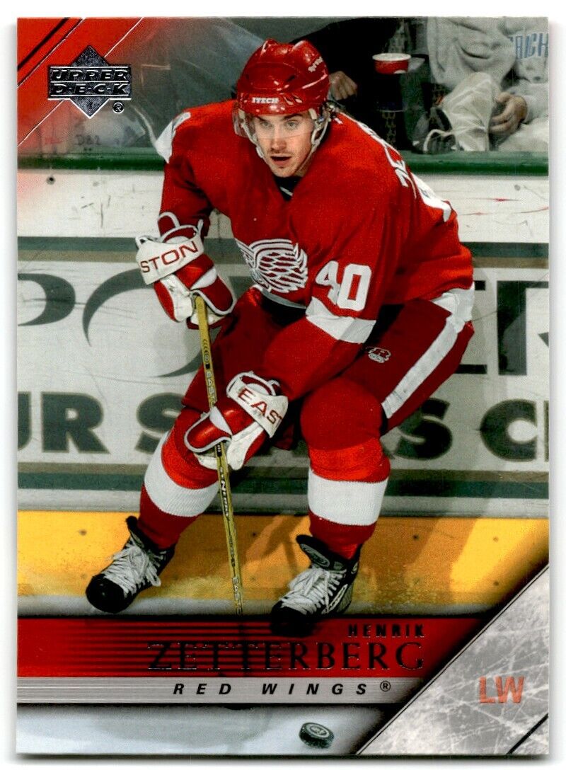 2005-06 Upper Deck Henrik Zetterberg Detroit Red Wings #73