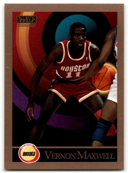 1990-91 SkyBox Vernon Maxwell Houston Rockets #109