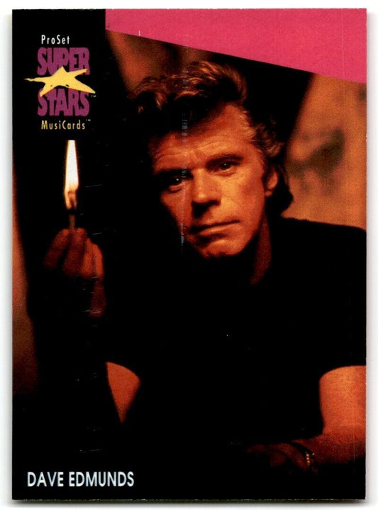 1991-92 ProSet Super Stars MusiCard Dave Edmunds #168