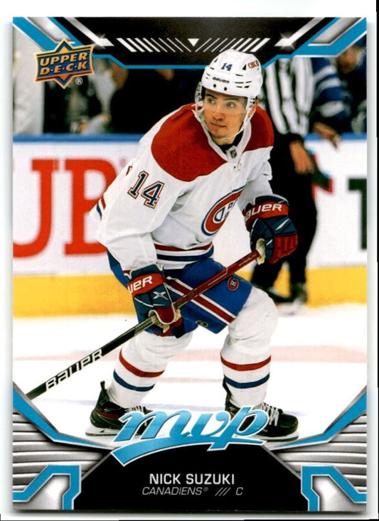 2022-23 Upper Deck MVP Nick Suzuki Montreal Canadiens #58