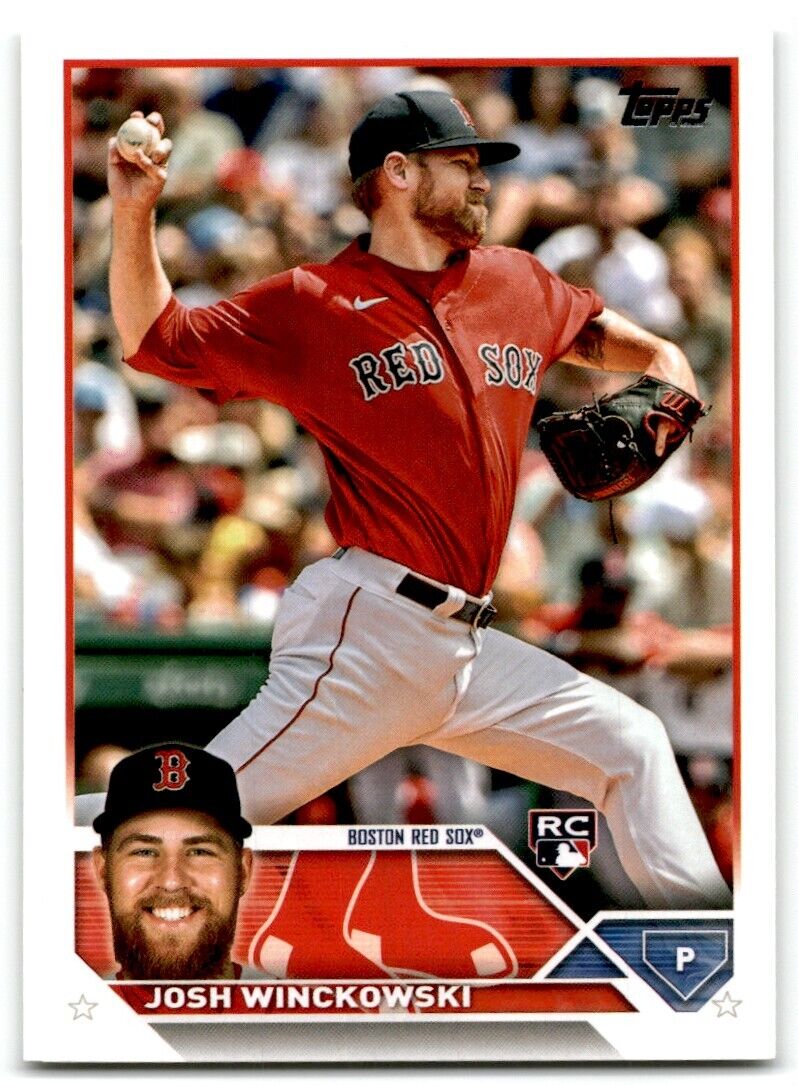 2023 Topps Josh Winckowski Rookie Boston Red Sox #76